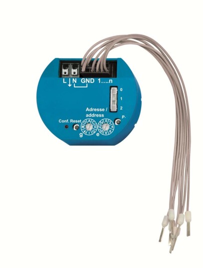 Eltako 31800001 Inngangsmodul 8 kanaler IP20 Elfordeling & strømforsyning