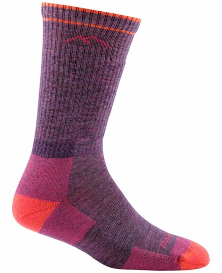 Darn Tough Hiker Boot Sock W'S Plum Plum female M