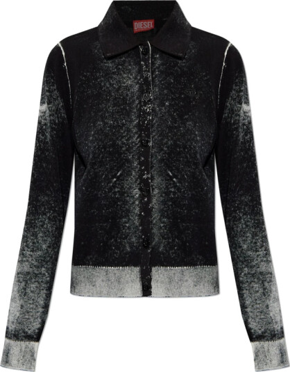 Diesel Dame Strikkevarer Svart M,