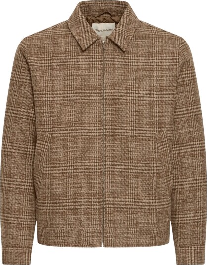 Blend Bhgilberto Wool Check Jkt TURKISH COFFEE L