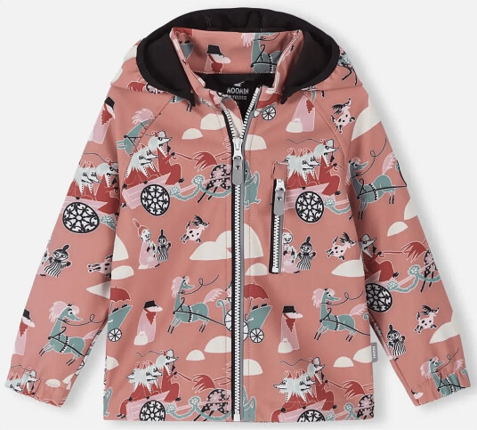 Reima Softshell Jacket Moomin Vantti Pink 86