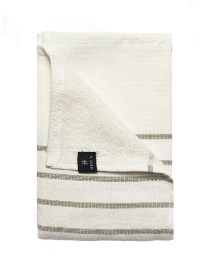 Himla Habit Bath Towel Cream DUSK 50X70CM