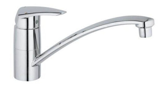 Grohe Eurodisc Kjøkkenarmatur med 140° Svingradius og SilkMove Teknologi