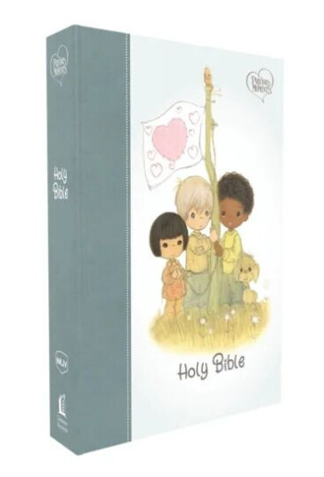 Nkjv, Precious Moments Small Hands Bible, Hardcover, Teal, Comfort Print Av Thomas Nelson