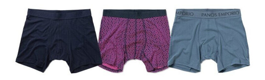 Panos Emporio 3pk Bamboo Boxer M Panos Emporio 3pk Bamboo Boxer M