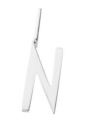 Design Letters Archetype Charm 10 mm Silver A-Z N