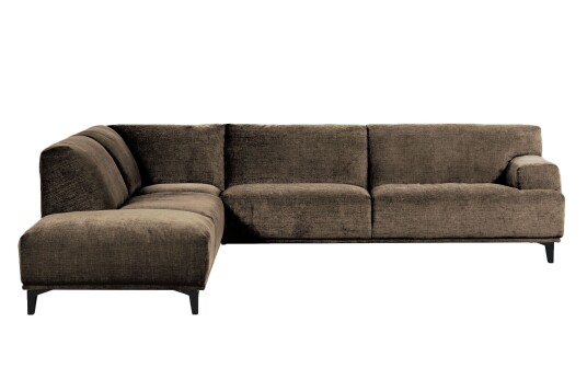 Furninova Rocco sofagruppe Rubens taupe Kombination 3 Venstre Brun