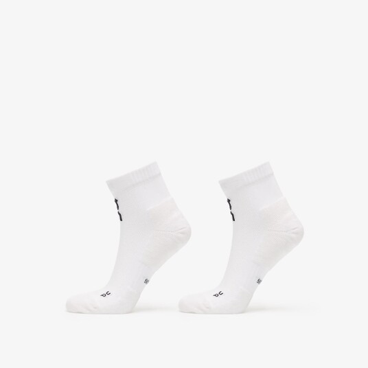 On Core Run Sock Mid 2P - White - XL