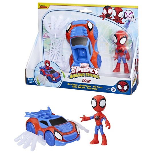 Spidey and His Amazing Friends – Vehicle and Accessory Set Spidey