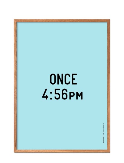 Poster & Frame St-Once-Upon-A-Time - Blue - 50X70CM