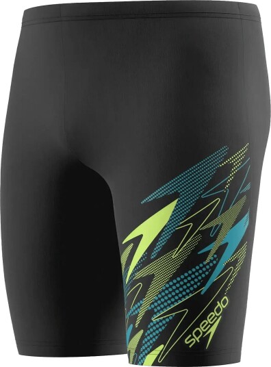 Speedo Medley Logo Jammer Black 38 Speedo Medley Logo Jammer Black 38
