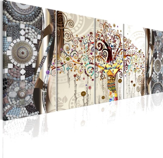 Bilde Tree And Mosaic 200x80 Artgeist sp. z o. o.