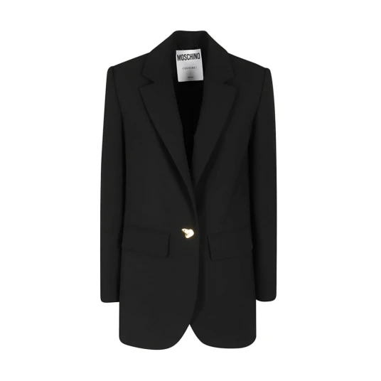 Moschino Dame Jakker Svart S, Moschino Dame Jakker Svart S,