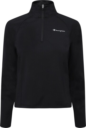 Champion Half Zip Sweatshirt Black L