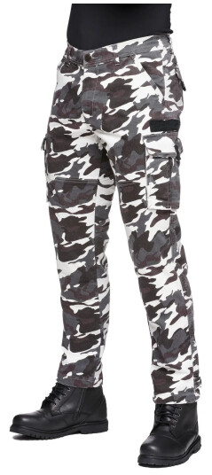 Sweep Jungle MC-Jeans Svart/Hvit Camo Lengde: 34 34