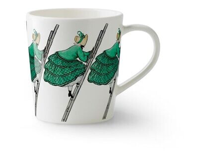 Design House Stockholm Elsa Beskow Krus med håndtak Tant Grön 40 cl