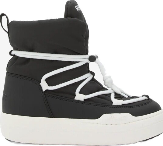 Moon Boot Mb Jr Park Lace Mid - BLACK - 28