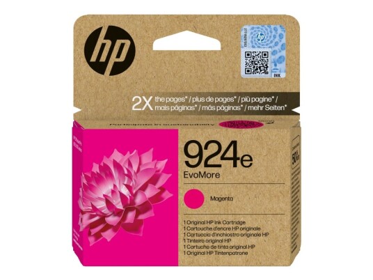 Hp Blekk Magenta 800 S. Nr.924E Ca 800 Sider Oj 8120/8130 Hp Blekk Magenta 800 S. Nr.924E Ca 800 Sider Oj 8120/8130