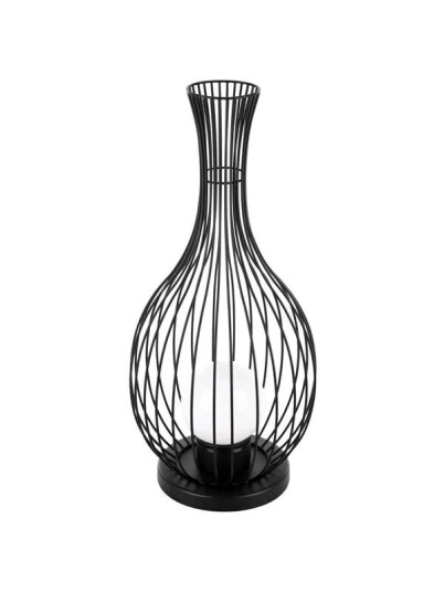 Gulvlampe Eglo Fossombrone - Hvit/Svart