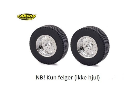 Carson 500907053 Trucks Wide rims trailer 1:14