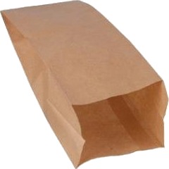 Flutespose 100/70X270 Mm 40 Gr Kraft Uden Tryk Brun,250 Stk/Krt