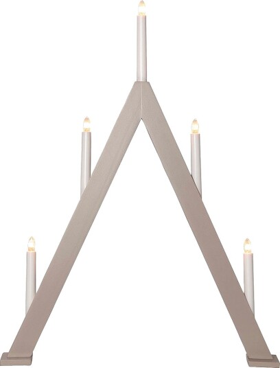 Star Trading   Lysestake Albo høyde 66 cm   Beige