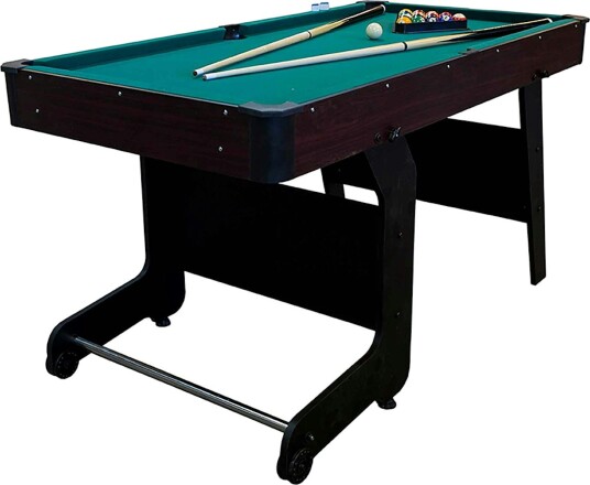 Blackwood pool table 5', foldable