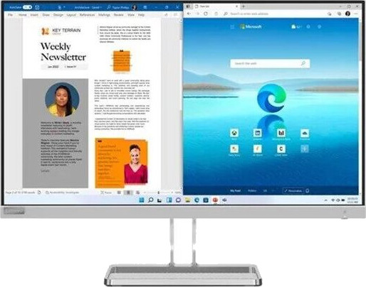 Lenovo L27i-4A 27" PC-skjerm Full HD 100Hz IPS Grå Lenovo L27i-4A 27" PC-skjerm Full HD 100Hz IPS Grå