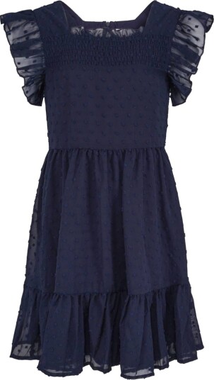 Vilje & Ve Linda Kjole Dark Navy (140 / 10 år)