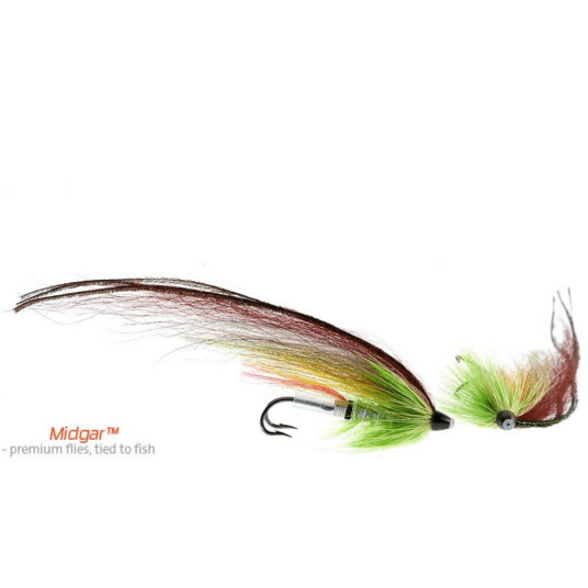 Midgar Tubeflies Full Blooded Highlander Silver 69 mm