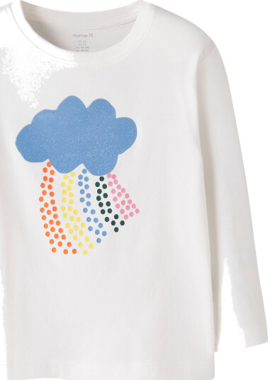 Name It Genser NmfLindali Cloud Danser Name It 2 år (92) Genser Hvit