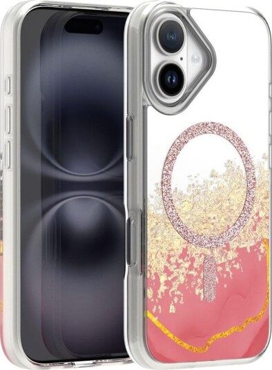 TFO Epoxy Mag Deksel for iPhone 17 Rosa