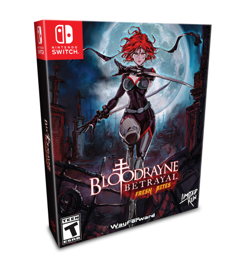 Bloodrayne Betrayal: Fresh Bites Collector's Edition Limited Run Switch Bloodrayne Betrayal: Fresh Bites Collector's Edition Limited Run Switch