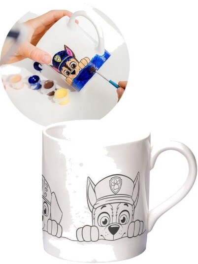 Paw Patrol Hobbysett Mal Din Egen Kopp