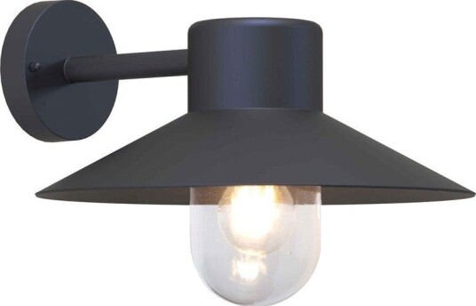 Llitt Victor Veggarmatur E27 sokkel IP44 Antracitt Llitt Victor Veggarmatur E27 sokkel IP44 Antracitt