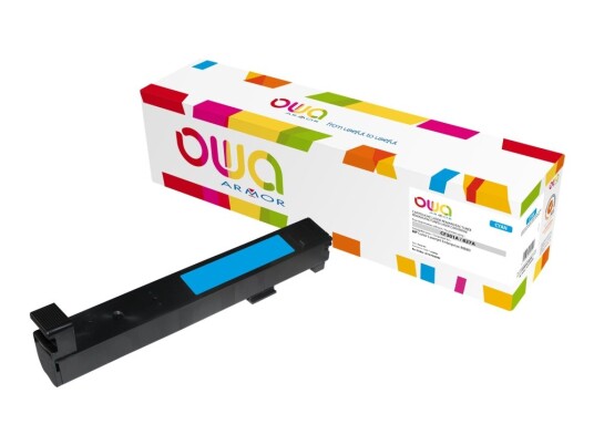 Owa - Cyan - Kompatibel - Gjenfabrikert - Tonerpatron Alternativ For: Hp Cf301a - For Hp Color Laserjet Managed Flow Mfp M880 Laserjet Enterprise Flow Mfp M880
