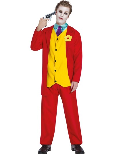 Joker inspirert Kostyme til Herre Joker inspirert Kostyme til Herre