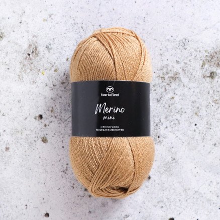 Svarta Fåret Merino Minigarn 110 Butterscotch