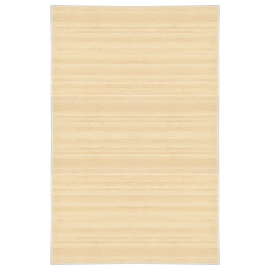 vidaXL Bambusteppe 100x160 naturell