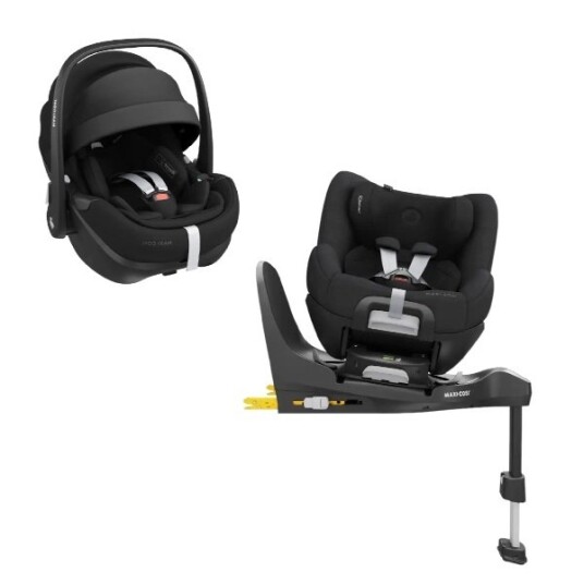 Maxi-Cosi Bilpakke 3i1 Pebble 360 Pro Pearl 360 Pro & 360 Pro Base Essential Black MC0111