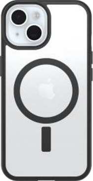 Otterbox React Magsafe Mobildeksel for iPhone 13/14/15/16e Svart Gjennomsiktig
