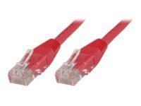 MicroConnect - Nettverkskabel - RJ-45 (hann) til RJ-45 (hann) - 1.5 m - UTP - CAT 5e - rød