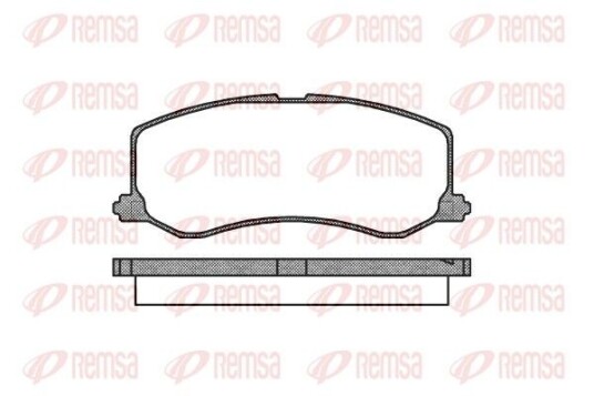 Bremseklosser REMSA 0410.00 Bremseklosser REMSA 0410.00