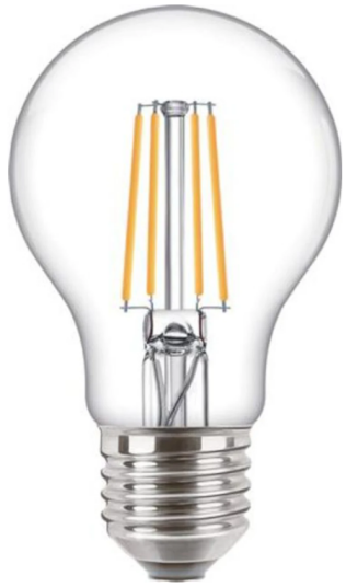 Solar Plus Lyspære LED A60 60W E27 KLAR DIM Solar Plus Lyspære LED A60 60W E27 KLAR DIM