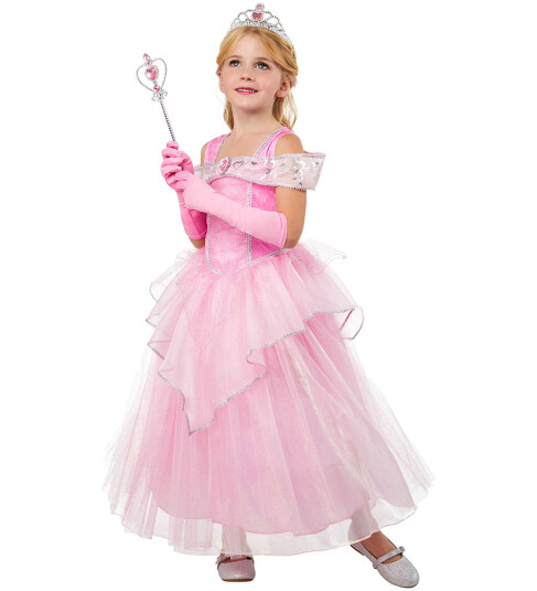 Rubies Kostymer Rosa Princess 7 8 år 122 128 Kostymer