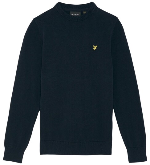 Lyle & Scott Genser Cotton Crew Neck Jumper Blå Lyle & Scott Genser Cotton Crew Neck Jumper Blå