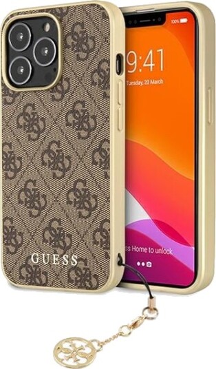 Guess 4G Charms Mobildeksel til iPhone 13 Pro - Brun