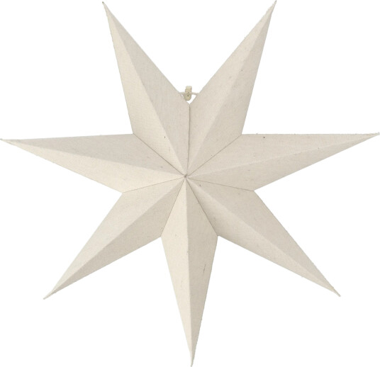 Scandi Living Bare adventsstjerne hvit 45 cm Scandi Living Bare adventsstjerne hvit 45 cm