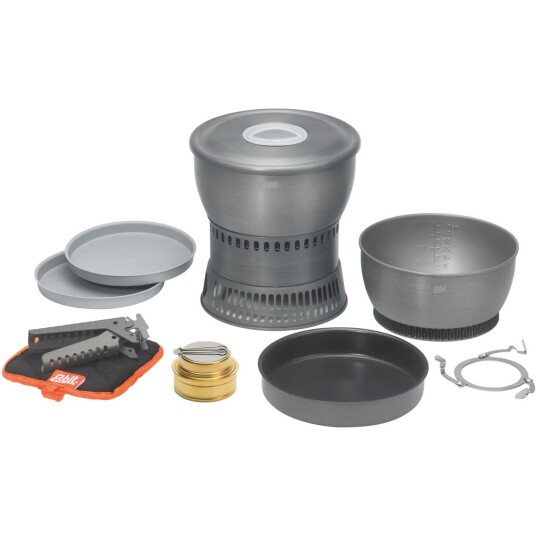 Esbit Kokesett med spritbrenner 2,35 liter, aluminium
