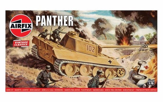 Airfix 1/76 Panther Tank Vintage Classics